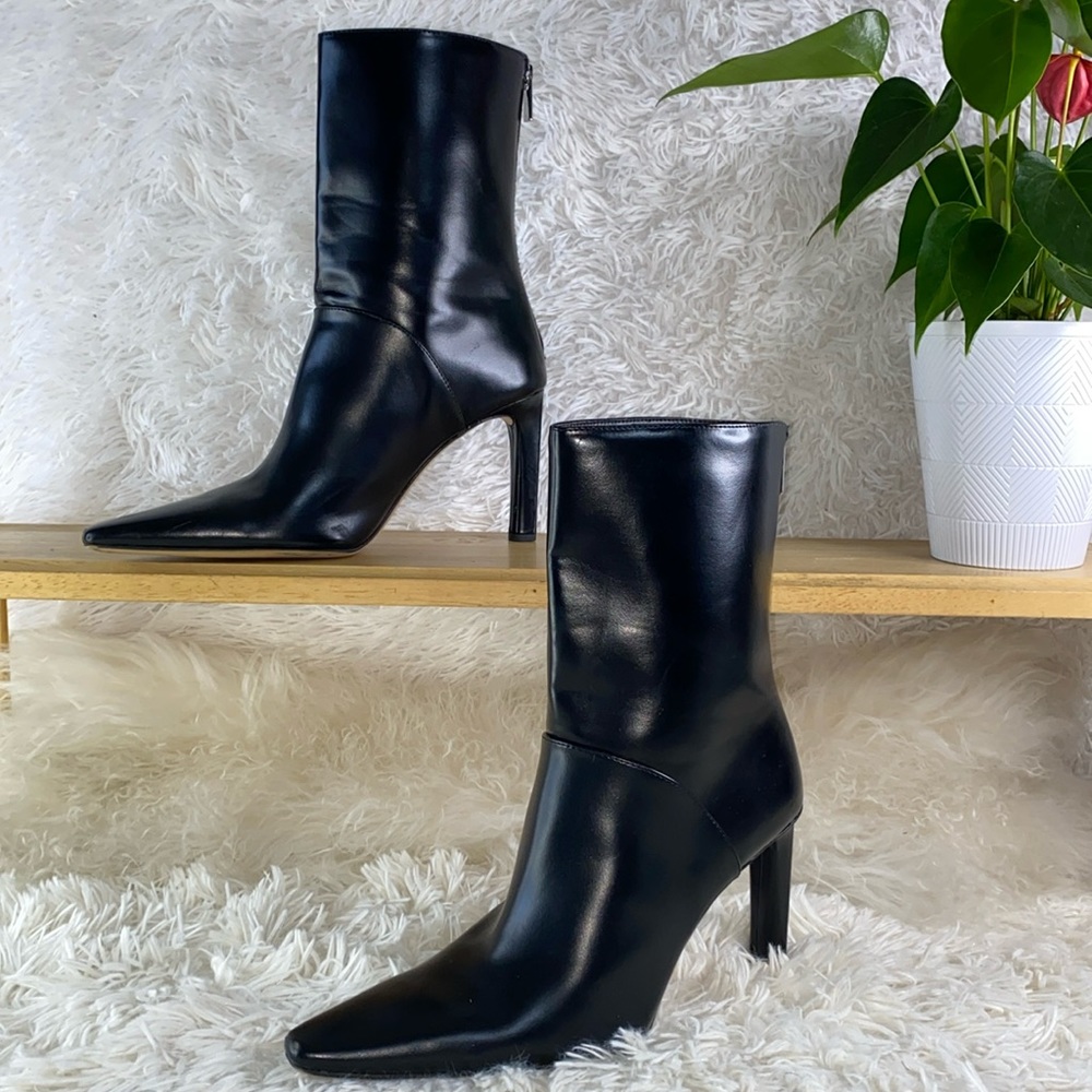 🖤🌻-H&M black heel  boots-🌻🖤